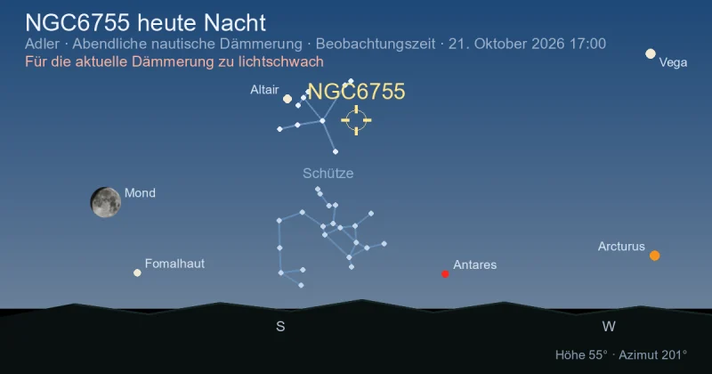 NGC6755 heute Nacht
