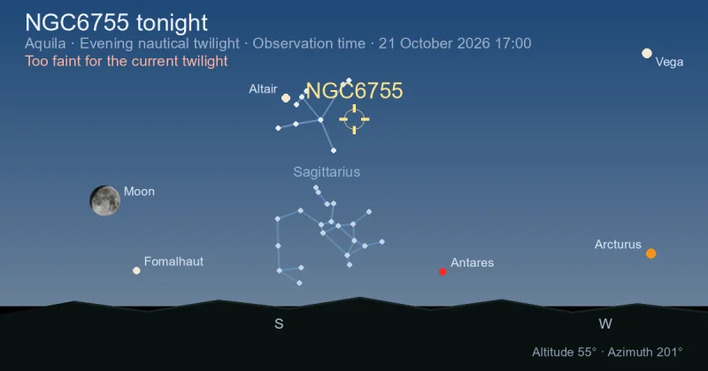 NGC6755 tonight