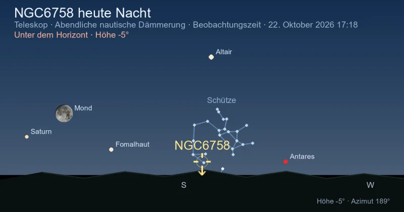 NGC6758 heute Nacht