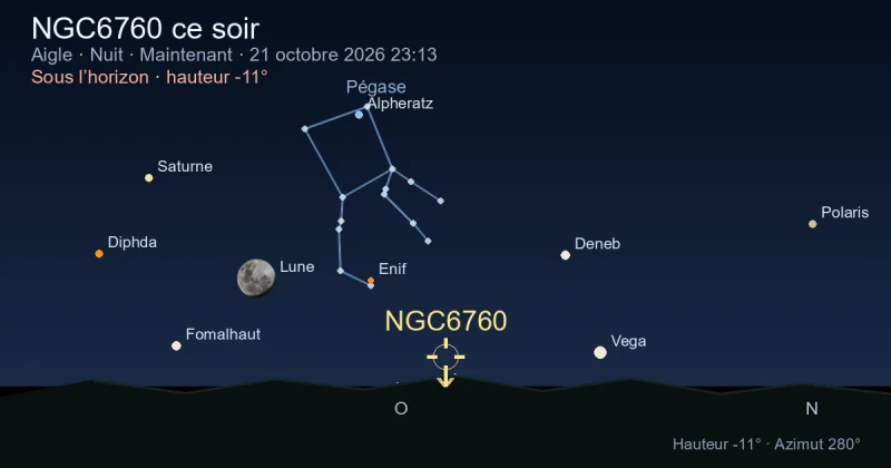 NGC6760 ce soir