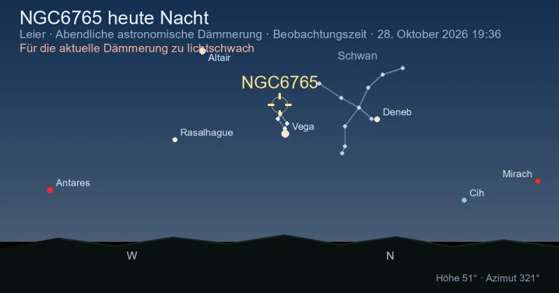 NGC6765 heute Nacht