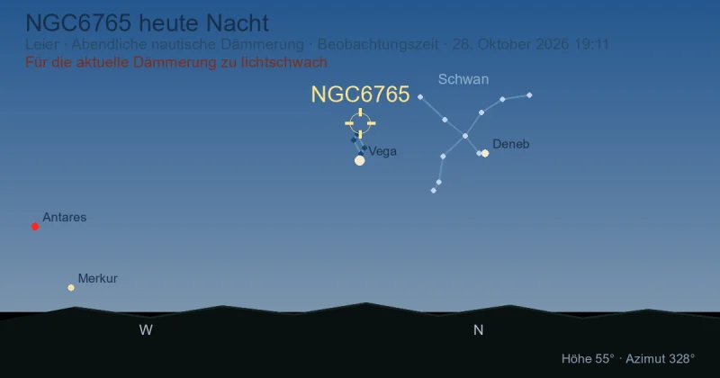 NGC6765 heute Nacht