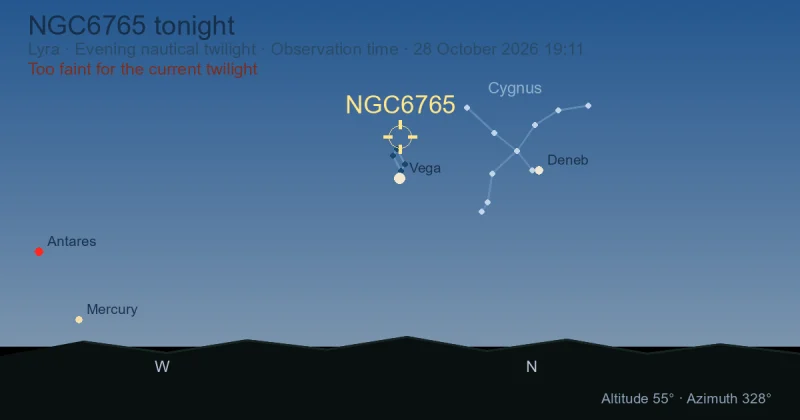 NGC6765 tonight