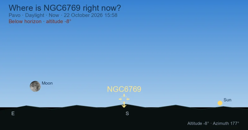 Where is NGC6769 right now?