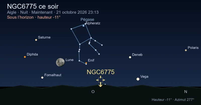 NGC6775 ce soir