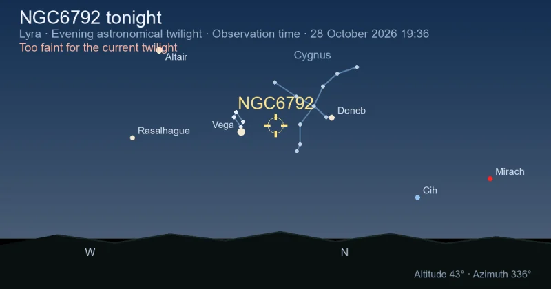 NGC6792 tonight