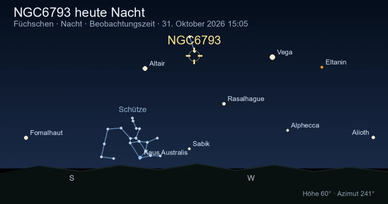 NGC6793 heute Nacht