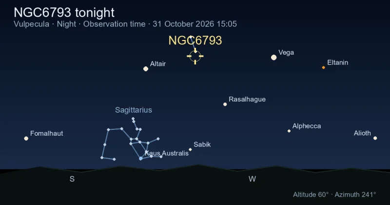 NGC6793 tonight