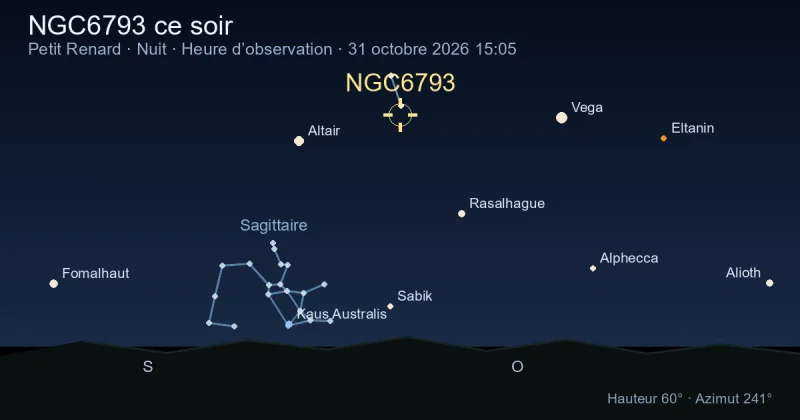 NGC6793 ce soir