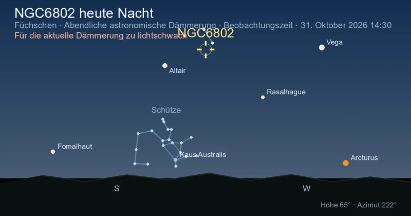 NGC6802 heute Nacht