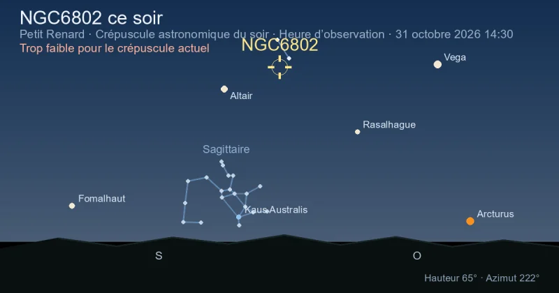NGC6802 ce soir
