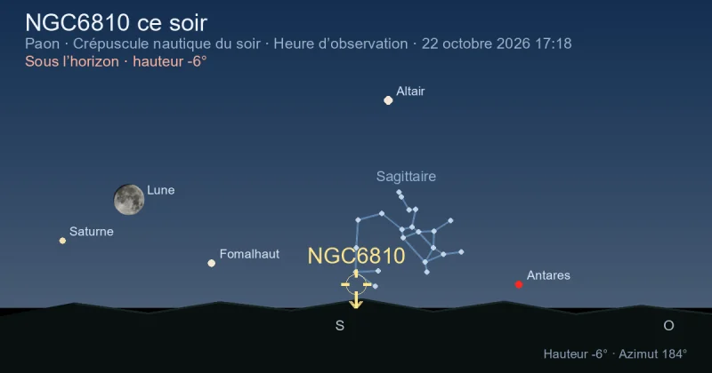 NGC6810 ce soir