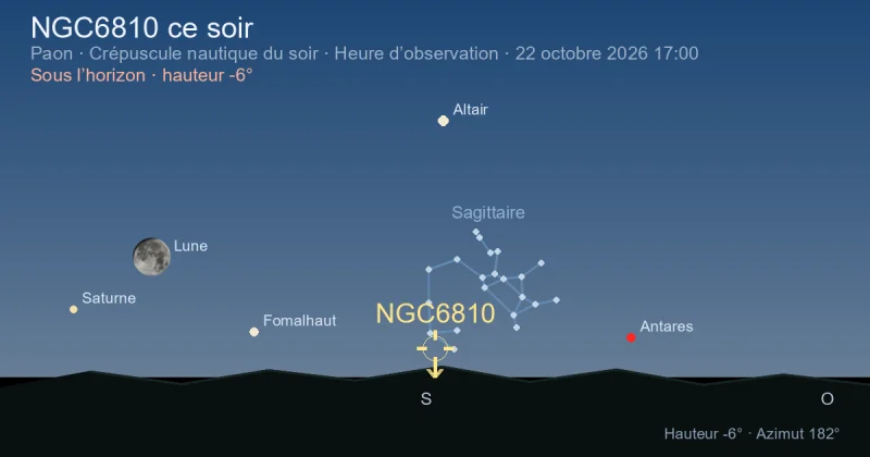 NGC6810 ce soir