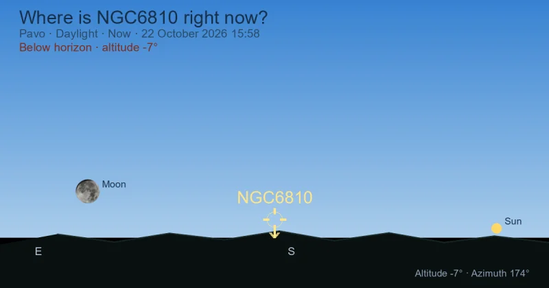 Where is NGC6810 right now?