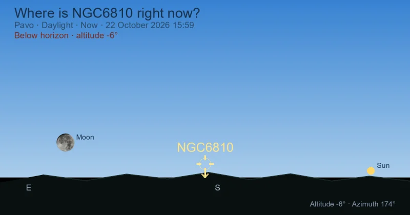 Where is NGC6810 right now?