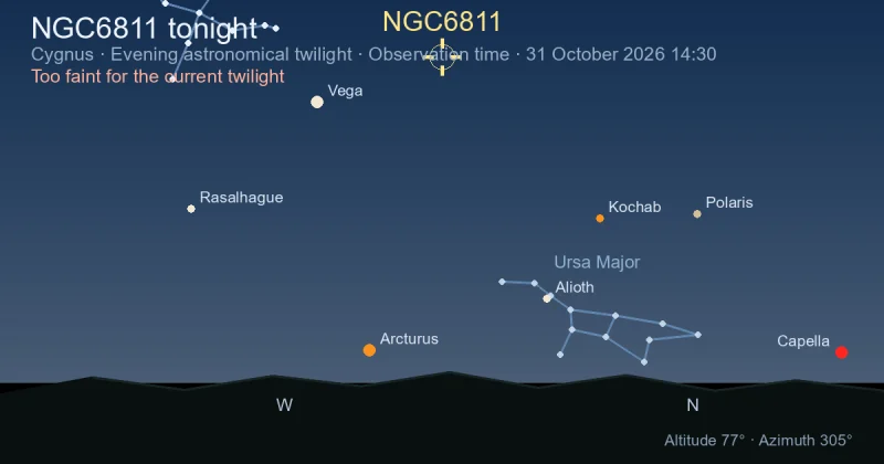 NGC6811 tonight