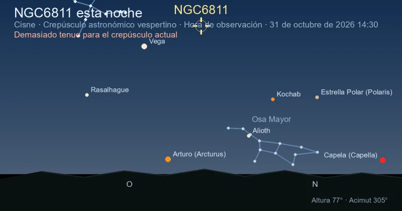 NGC6811 esta noche