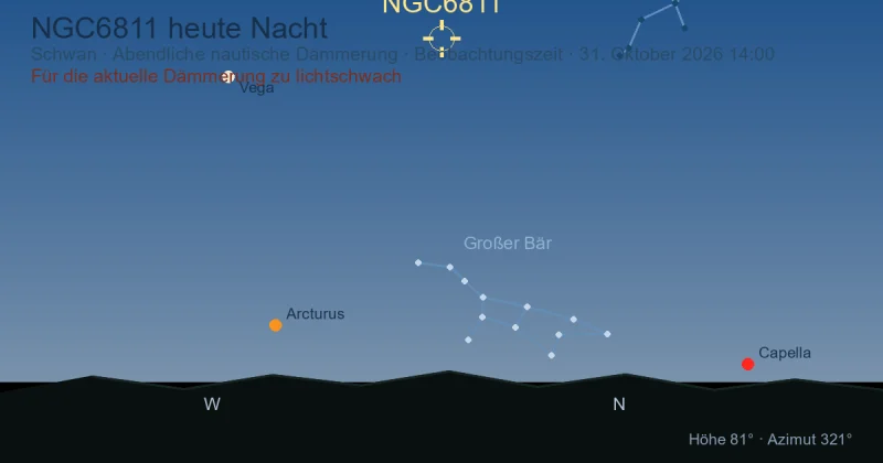 NGC6811 heute Nacht