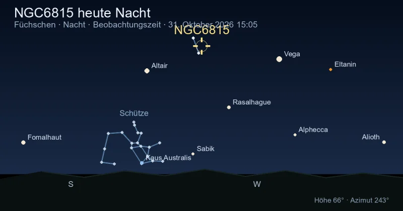 NGC6815 heute Nacht