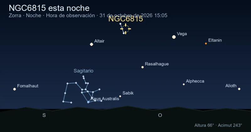 NGC6815 esta noche
