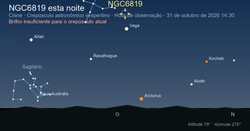 NGC6819 esta noite