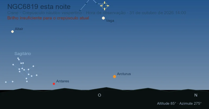 NGC6819 esta noite