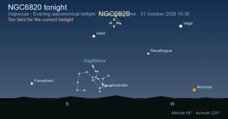 NGC6820 tonight