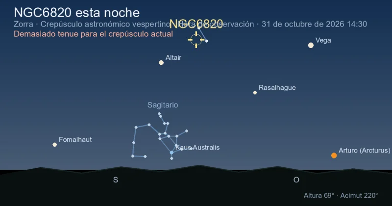 NGC6820 esta noche