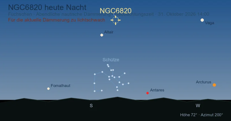 NGC6820 heute Nacht
