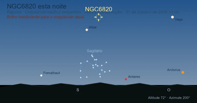 NGC6820 esta noite