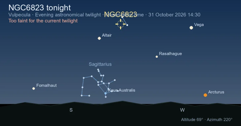 NGC6823 tonight