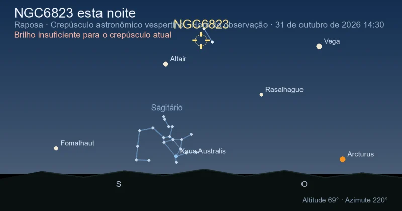 NGC6823 esta noite