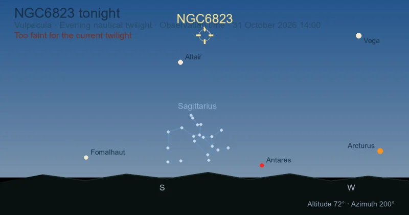 NGC6823 tonight