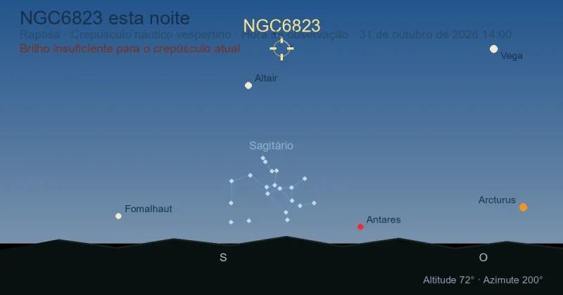 NGC6823 esta noite