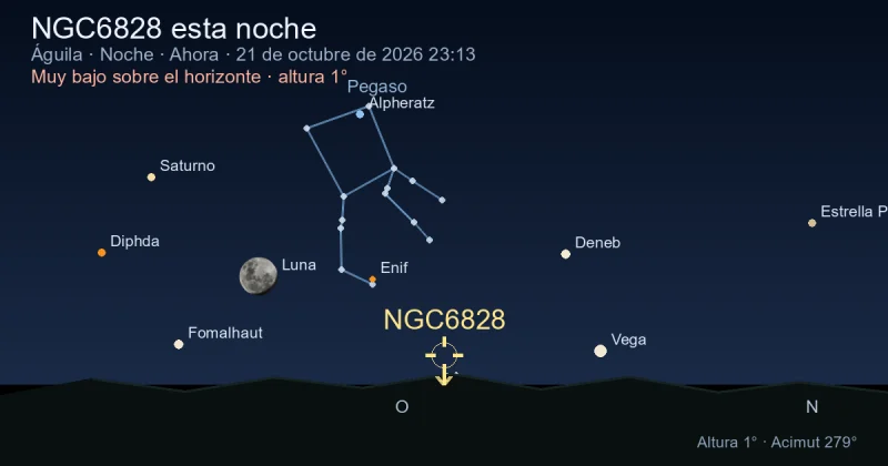 NGC6828 esta noche