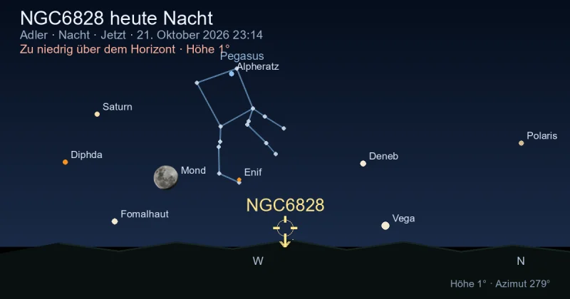 NGC6828 heute Nacht