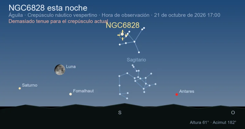 NGC6828 esta noche