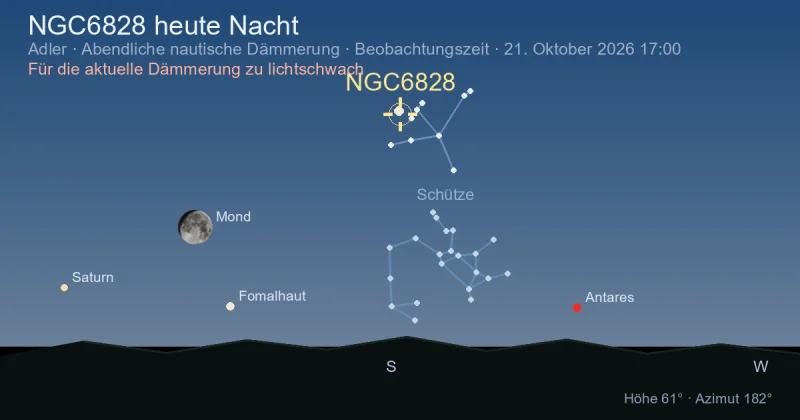 NGC6828 heute Nacht