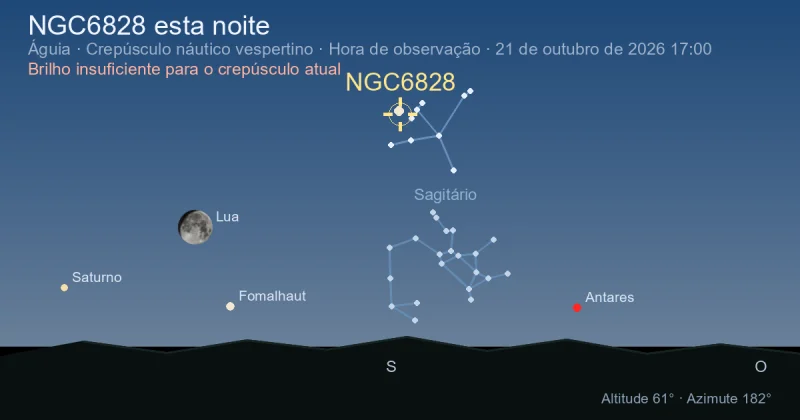 NGC6828 esta noite