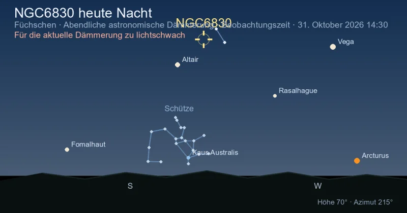 NGC6830 heute Nacht