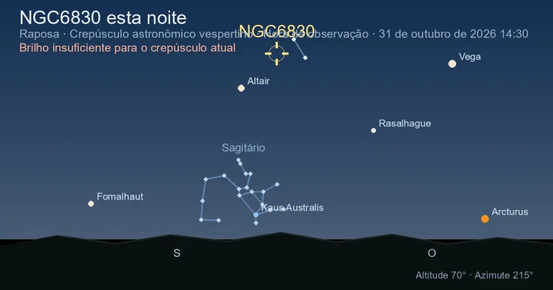 NGC6830 esta noite