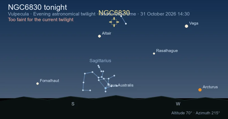 NGC6830 tonight