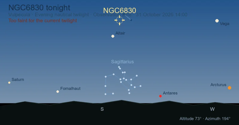 NGC6830 tonight