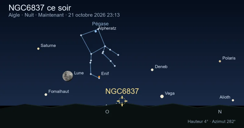 NGC6837 ce soir