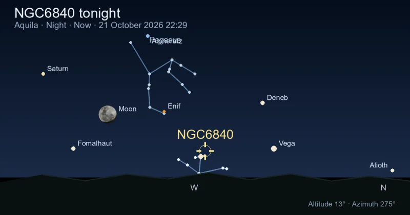 NGC6840 tonight