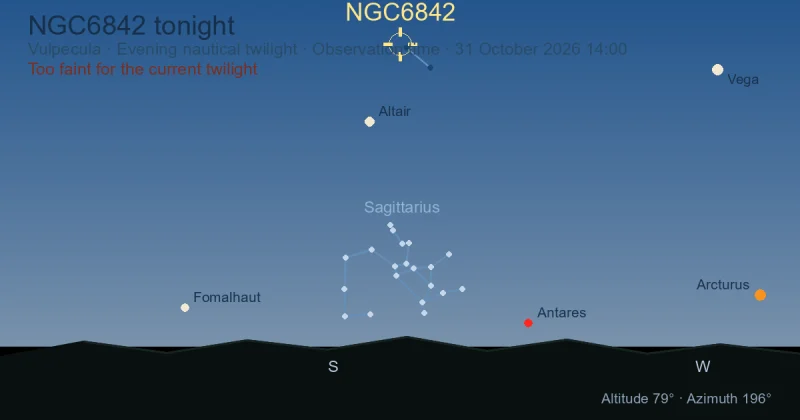 NGC6842 tonight