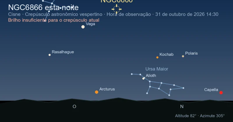 NGC6866 esta noite