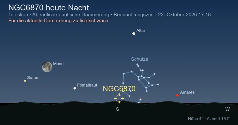 NGC6870 heute Nacht