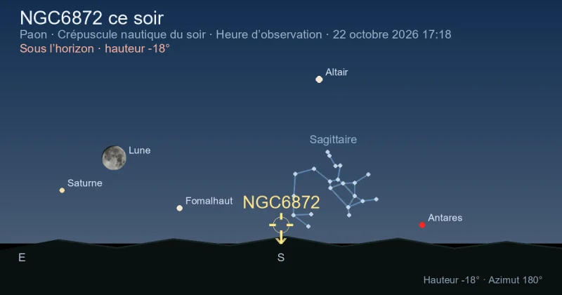 NGC6872 ce soir