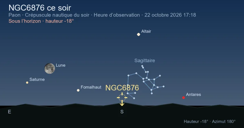 NGC6876 ce soir